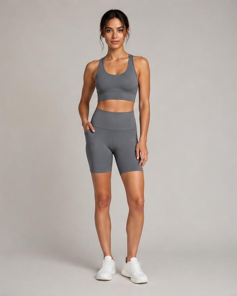 Krona Motion Pocket Biker Shorts front view